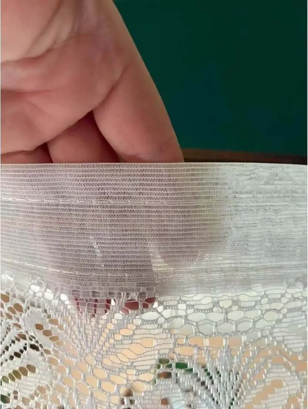 British net lace vintage curtains  1panel